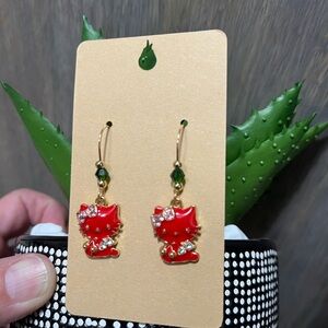 Hello kitty earrings New